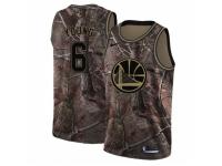 Men Nike Golden State Warriors #6 Nick Young Swingman Camo Realtree Collection NBA Jersey