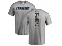 Men Nike Jahleel Addae Ash Backer - NFL Los Angeles Chargers #37 T-Shirt