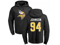 Men Nike Jaleel Johnson Black Name & Number Logo - NFL Minnesota Vikings #94 Pullover Hoodie