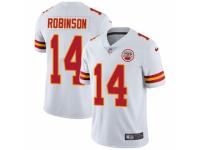 Men Nike Kansas City Chiefs #14 Demarcus Robinson White Vapor Untouchable Limited Player NFL Jersey