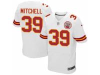 Men Nike Kansas City Chiefs #39 Terrance Mitchell Elite White NFL Jersey
