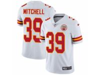 Men Nike Kansas City Chiefs #39 Terrance Mitchell White Vapor Untouchable Limited Player NFL Jersey