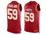 Men Nike Kansas City Chiefs #59 Reggie Ragland Red Player Name & Number Tank Top NFL Jersey