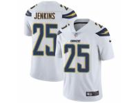 Men Nike Los Angeles Chargers #25 Rayshawn Jenkins White Vapor Untouchable Limited Player NFL Jersey