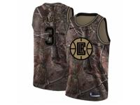 Men Nike Los Angeles Clippers #3 Chris Paul Swingman Camo Realtree Collection NBA Jersey