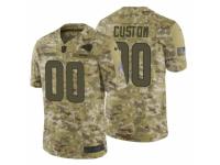 Men Nike Los Angeles Rams Limited Camo Custom 2018 Salute to Service NFL Jersey