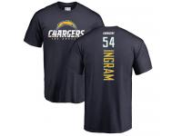 Men Nike Melvin Ingram Navy Blue Backer - NFL Los Angeles Chargers #54 T-Shirt
