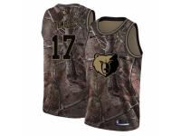 Men Nike Memphis Grizzlies #17 Garrett Temple Swingman Camo Realtree Collection NBA Jersey