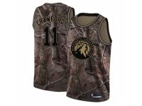 Men Nike Minnesota Timberwolves #11 Jamal Crawford Swingman Camo Realtree Collection NBA Jersey