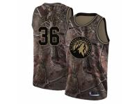 Men Nike Minnesota Timberwolves #36 Dario Saric Swingman Camo Realtree Collection NBA Jersey