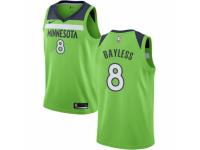 Men Nike Minnesota Timberwolves #8 Jerryd Bayless Green NBA Jersey Statement Edition