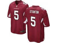 Men Nike NFL Arizona Cardinals #5 Drew Stanton Home Red Game Jersey