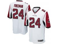 Men Nike NFL Atlanta Falcons #24 Devonta Freeman Road White Game Jersey