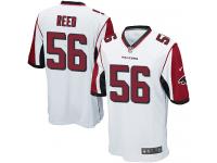 Men Nike NFL Atlanta Falcons #56 Brooks Reed Road White Game Jersey