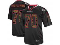 Men Nike NFL Atlanta Falcons #70 Jake Matthews Black Camo Fashion Limited Jersey