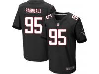 Men Nike NFL Atlanta Falcons #95 Jonathan Babineaux Authentic Elite Black Jersey