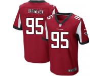 Men Nike NFL Atlanta Falcons #95 Jonathan Babineaux Authentic Elite Home Red Jersey