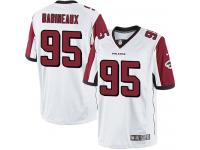 Men Nike NFL Atlanta Falcons #95 Jonathan Babineaux Road White Limited Jersey