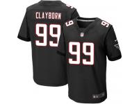 Men Nike NFL Atlanta Falcons #99 Adrian Clayborn Authentic Elite Black Jersey