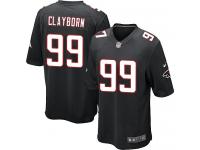 Men Nike NFL Atlanta Falcons #99 Adrian Clayborn Black Game Jersey