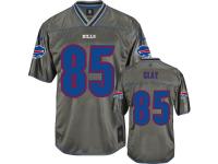 Men Nike NFL Buffalo Bills #85 Charles Clay Grey Vapor Limited Jersey