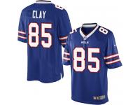 Men Nike NFL Buffalo Bills #85 Charles Clay Home Royal Blue Limited Jersey