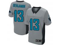 Men Nike NFL Carolina Panthers #13 Kelvin Benjamin Grey Shadow Limited Jersey