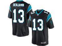 Men Nike NFL Carolina Panthers #13 Kelvin Benjamin Home Black Limited Jersey