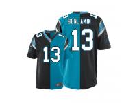 Men Nike NFL Carolina Panthers #13 Kelvin Benjamin Team Two Tone Limited Jersey