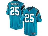 Men Nike NFL Carolina Panthers #25 Bene Benwikere Blue Limited Jersey