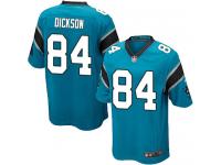 Men Nike NFL Carolina Panthers #84 Ed Dickson Blue Game Jersey