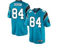 Men Nike NFL Carolina Panthers #84 Ed Dickson Blue Limited Jersey