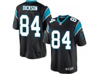 Men Nike NFL Carolina Panthers #84 Ed Dickson Home Black Limited Jersey