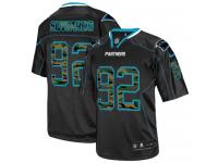 Men Nike NFL Carolina Panthers #92 Dwan Edwards Black Camo Fashion Limited Jersey