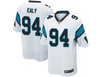 Men Nike NFL Carolina Panthers #94 Kony Ealy Road White Game Jersey