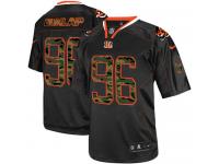 Men Nike NFL Cincinnati Bengals #96 Carlos Dunlap Black Camo Fashion Limited Jersey