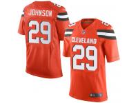 Men Nike NFL Cleveland Browns #29 Duke Johnson Orange Limited Jersey