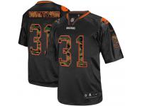 Men Nike NFL Cleveland Browns #31 Donte Whitner Black Camo Fashion Limited Jersey
