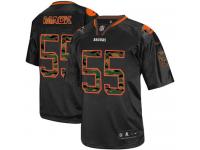Men Nike NFL Cleveland Browns #55 Alex Mack Black Camo Fashion Limited Jersey