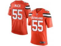 Men Nike NFL Cleveland Browns #55 Alex Mack Orange Limited Jersey