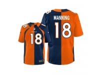 Men Nike NFL Denver Broncos #18 Peyton Manning TeamAlternate Two Tone Limited Jersey