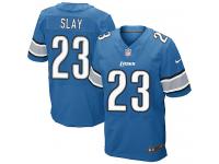 Men Nike NFL Detroit Lions #23 Darius Slay Authentic Elite Home Light Blue Jersey