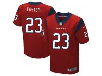 Men Nike NFL Houston Texans #23 Arian Foster Authentic Elite Red Jersey