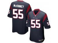 Men Nike NFL Houston Texans #55 Benardrick McKinney Home Navy Blue Game Jersey