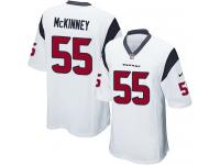 Men Nike NFL Houston Texans #55 Benardrick McKinney Road White Game Jersey