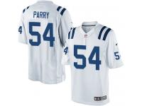 Men Nike NFL Indianapolis Colts #54 David Parry Road White Limited Jersey