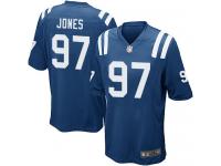 Men Nike NFL Indianapolis Colts #97 Arthur Jones Home Royal Blue Game Jersey