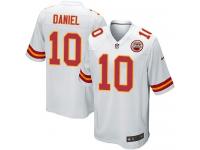 Men Nike NFL Kansas City Chiefs #10 Chase Daniel Road White Game Jersey