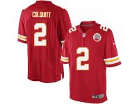 Men Nike NFL Kansas City Chiefs #2 Dustin Colquitt Home Red Limited Jersey