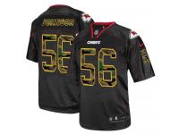 Men Nike NFL Kansas City Chiefs #56 Derrick Johnson Black Camo Fashion Limited Jersey